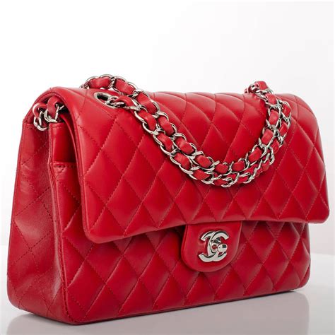 chanel purses red|chanel red bag price.